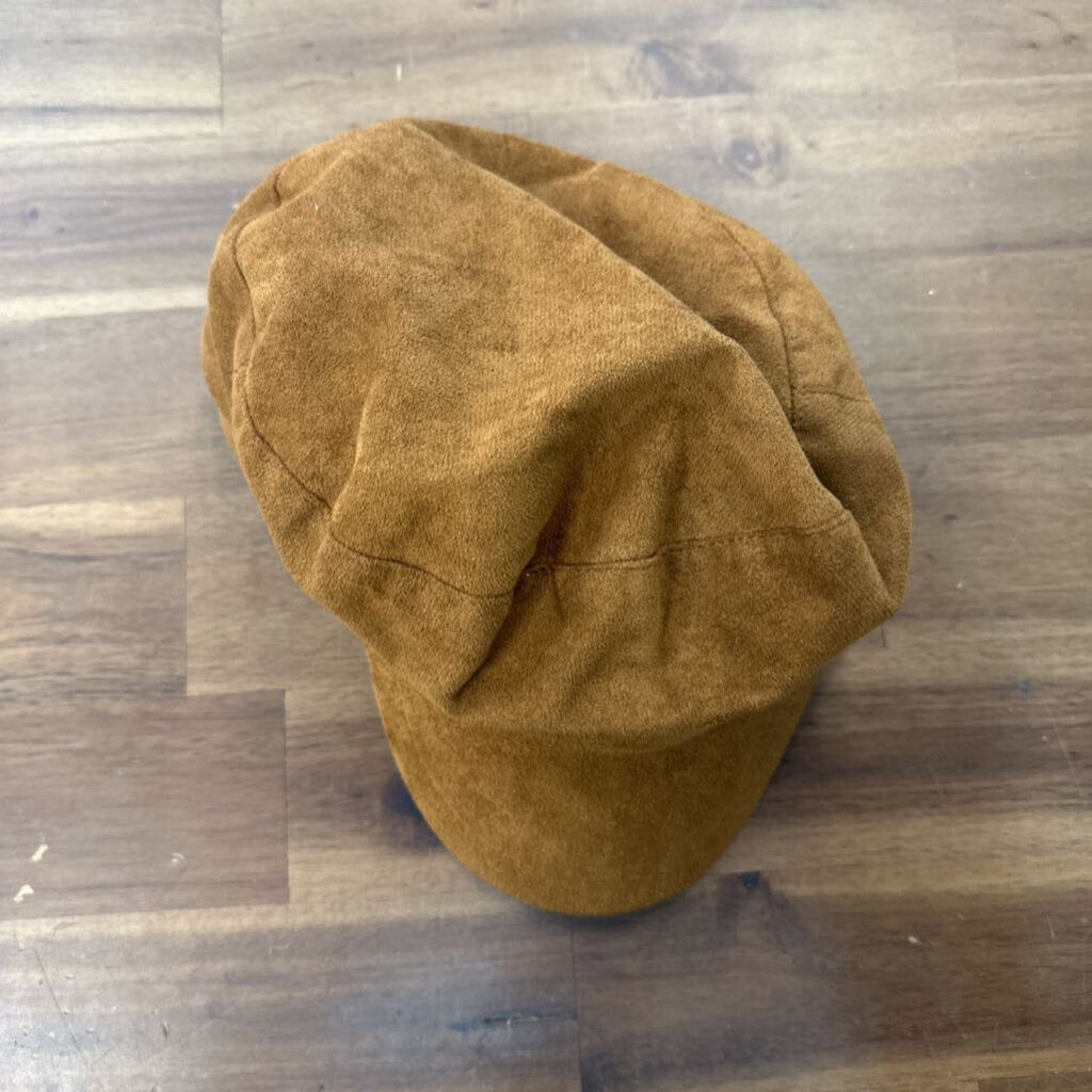 Brown Suede Hat