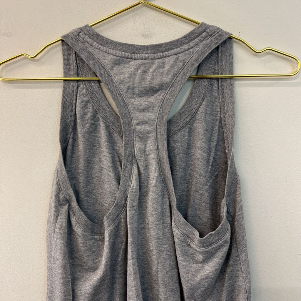 Nike Grey/ Black Logo Tank Top Medium