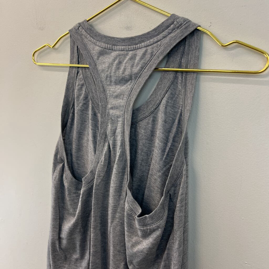 Nike Grey/ Black Logo Tank Top Medium
