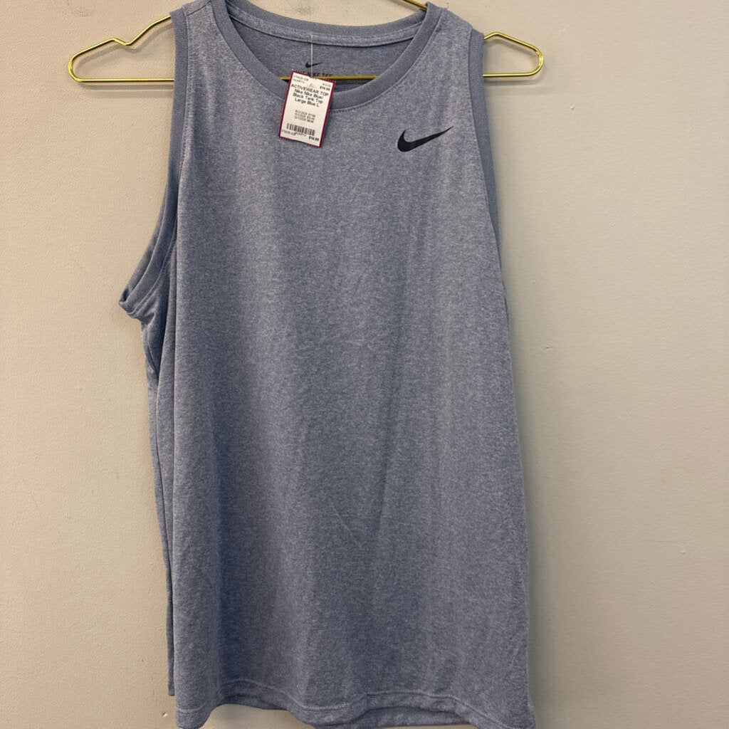 Nike Blue/ Black Tank Top Large