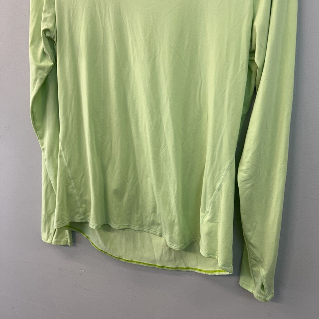 Athleta Green Long Sleeve Top Large