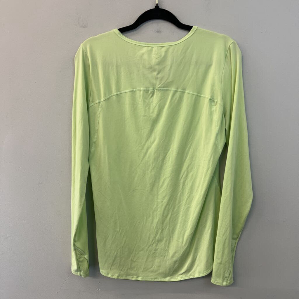 Athleta Green Long Sleeve Top Large