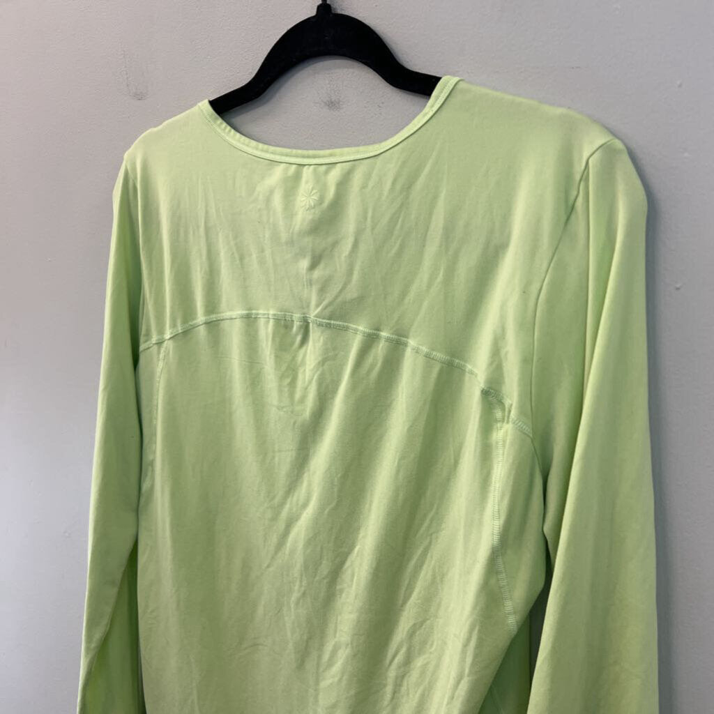 Athleta Green Long Sleeve Top Large