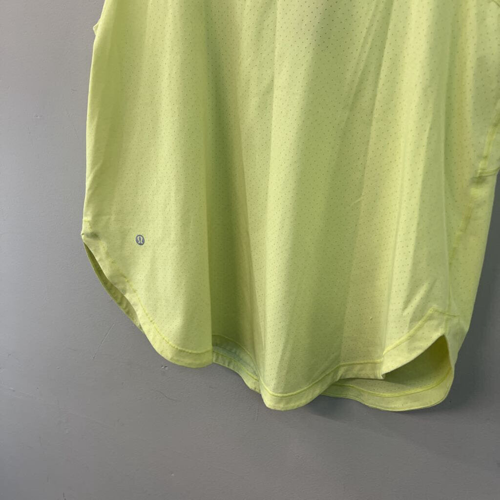 Lululemon Neon Green Tank Top Medium