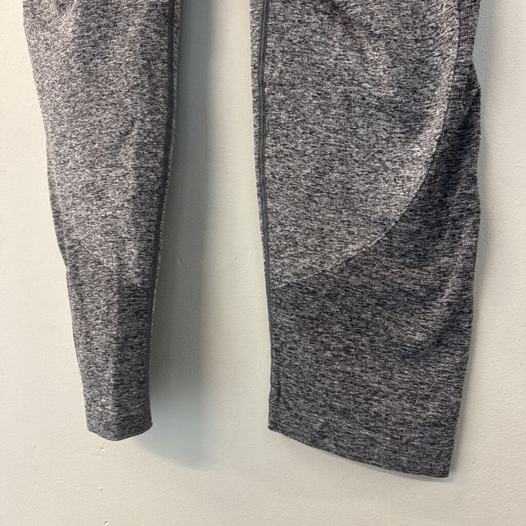 Gym Shark Grey Cropped Leggings Medium