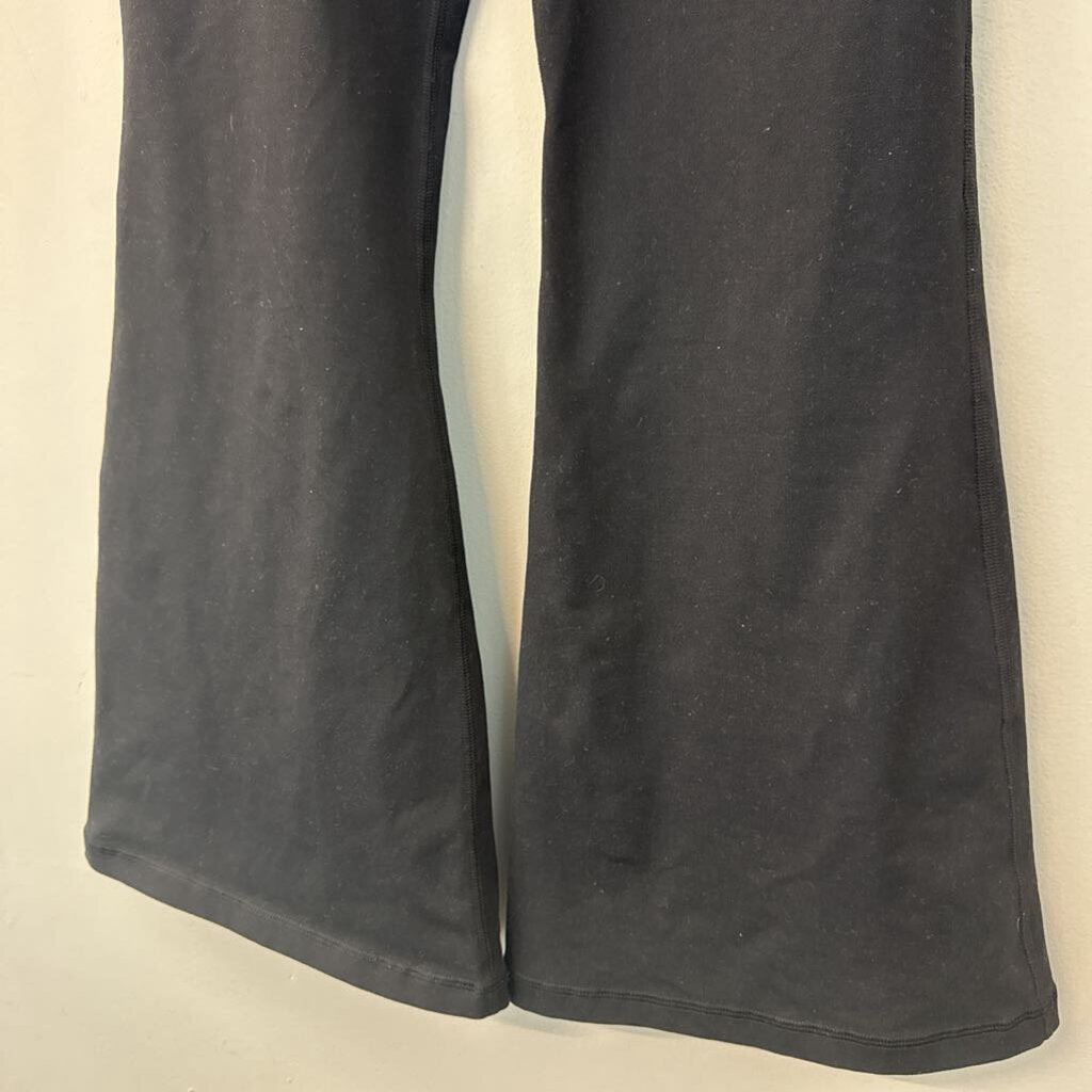 Offline by Aerie Black Foldover Flare Leggings Large