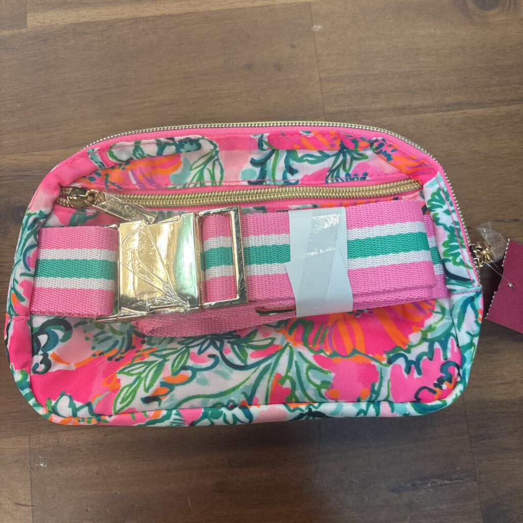Lilly Pulitzer Pink/ Multi Print Belt Bag