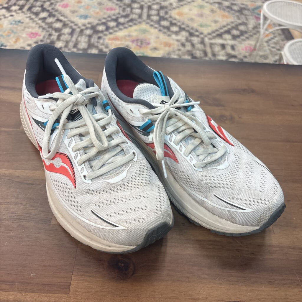 Saucony White/ Multi Omni 21 Sneakers 9