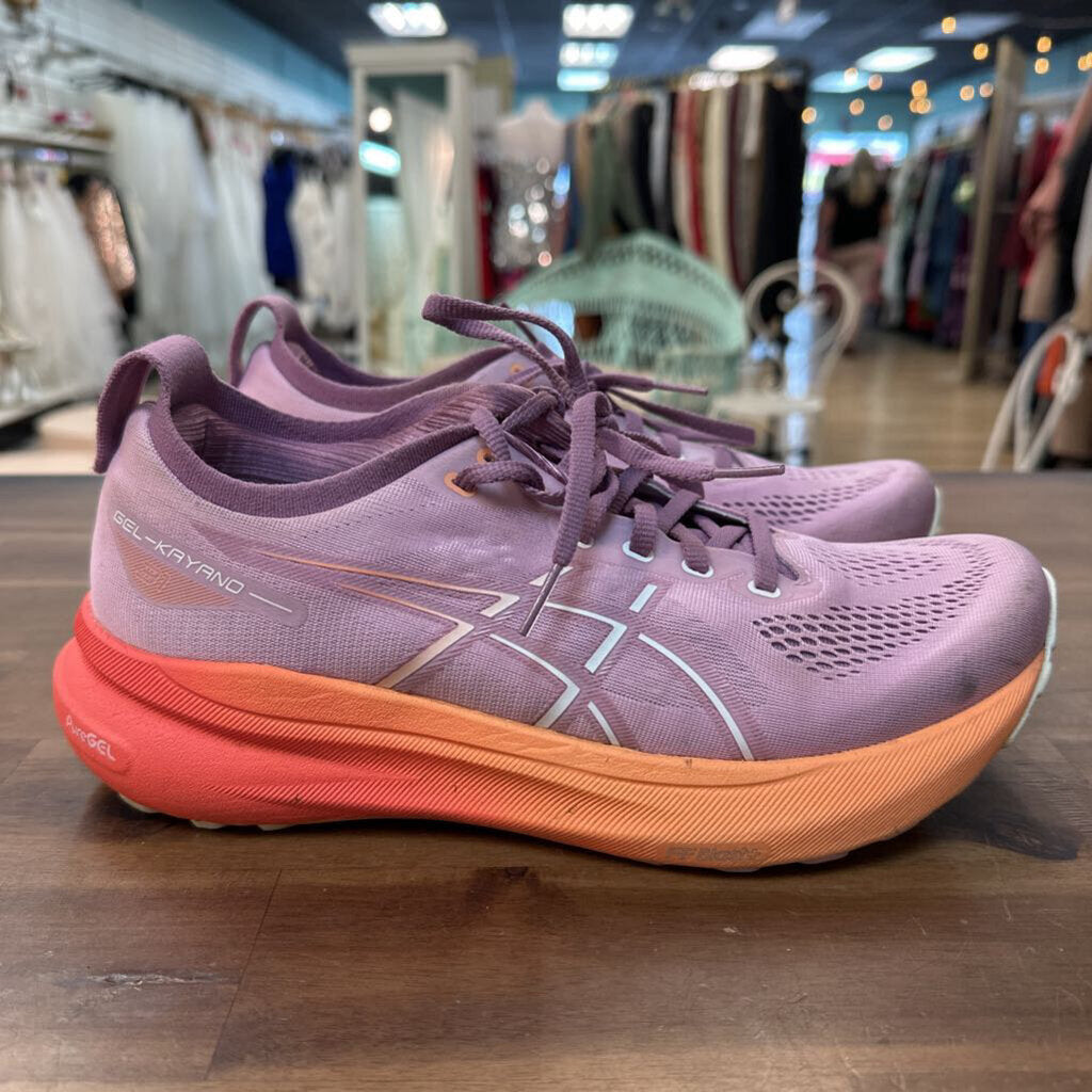 Asics Purple/ Orange Gel Kayano 31 Sneakers 9.5