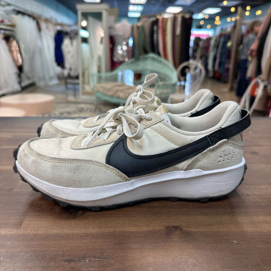 Nike Cream/ Black Waffle Debut Sneakers 9