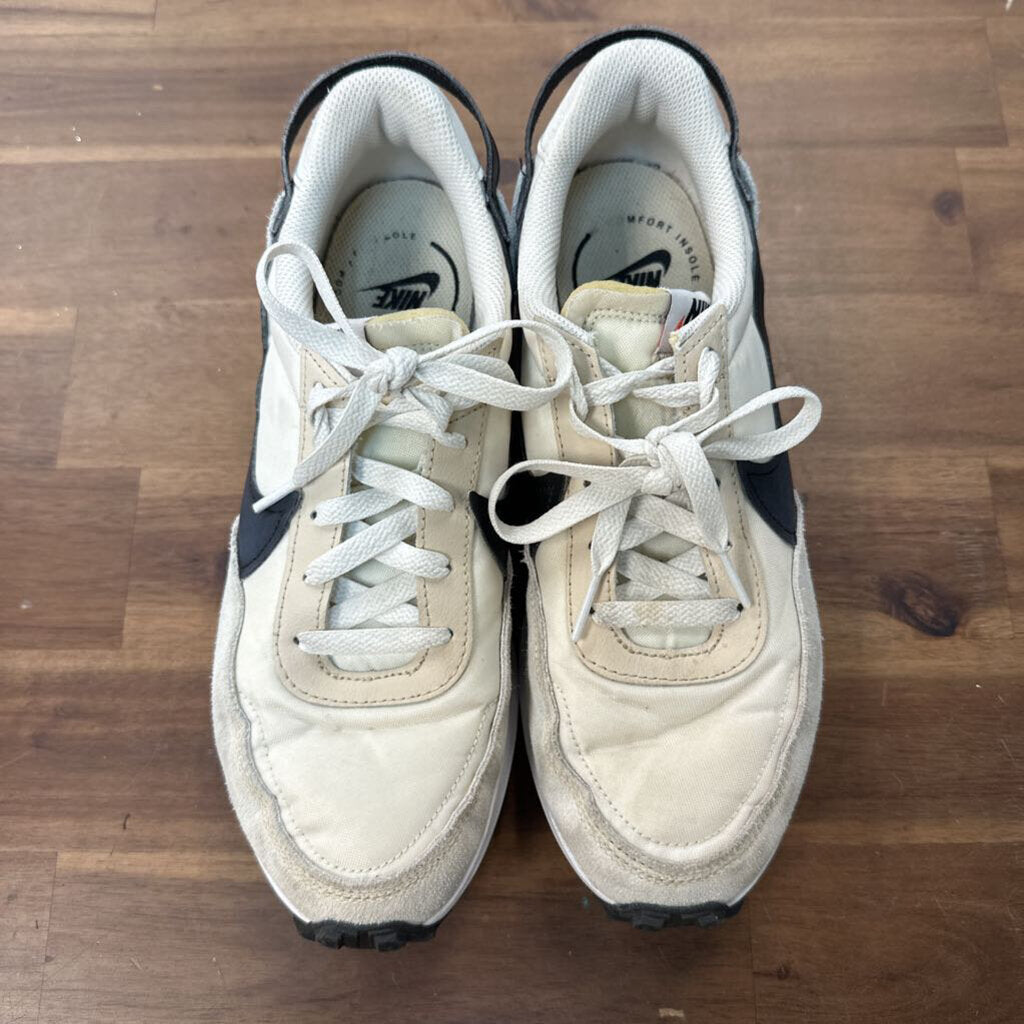 Nike Cream/ Black Waffle Debut Sneakers 9