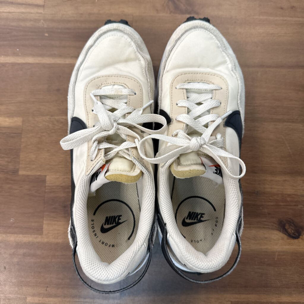 Nike Cream/ Black Waffle Debut Sneakers 9