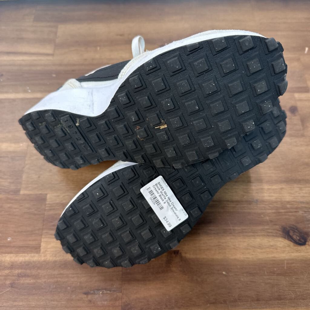 Nike Cream/ Black Waffle Debut Sneakers 9