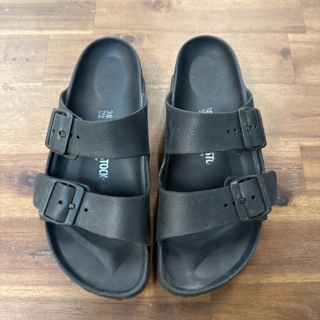 Birkenstock Black Arizona Eva Sandals 38