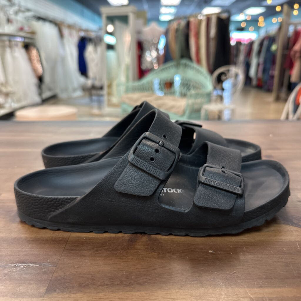 Birkenstock Black Arizona Eva Sandals 38