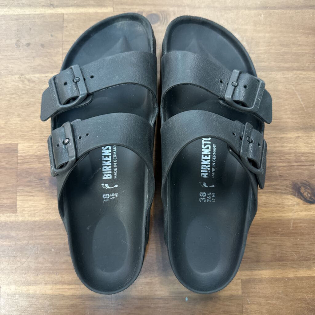 Birkenstock Black Arizona Eva Sandals 38