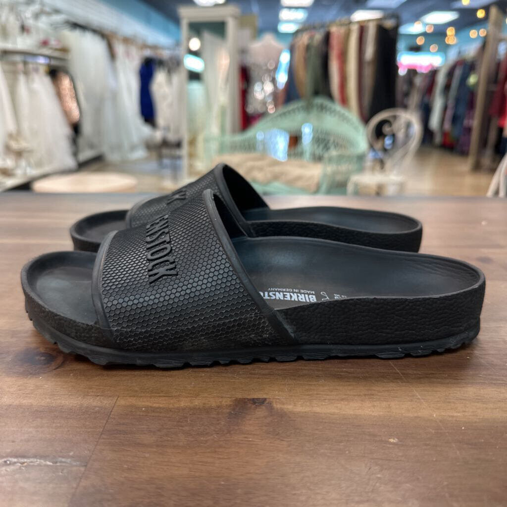 Birkenstock Black Barbados Eva Slides 37