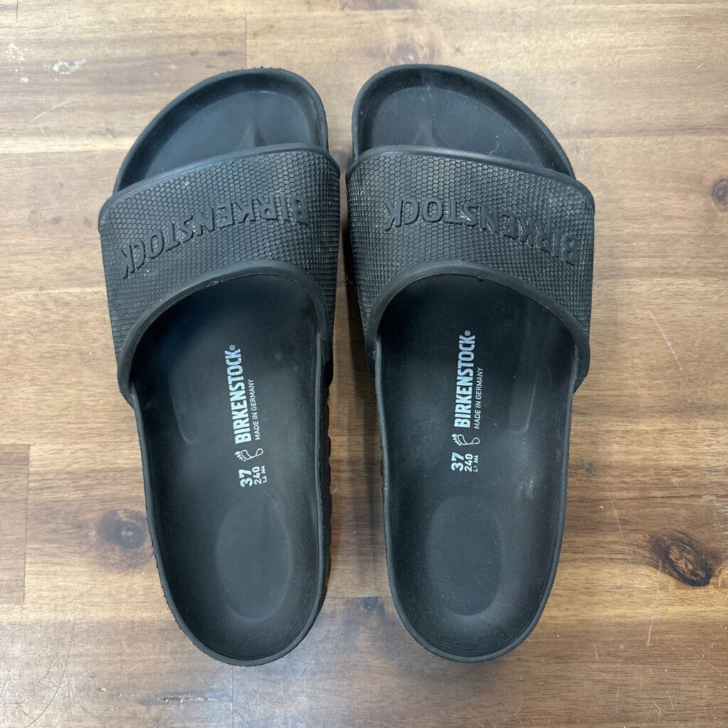 Birkenstock Black Barbados Eva Slides 37