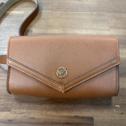 Michael Kors Brown Leather Belt Bag
