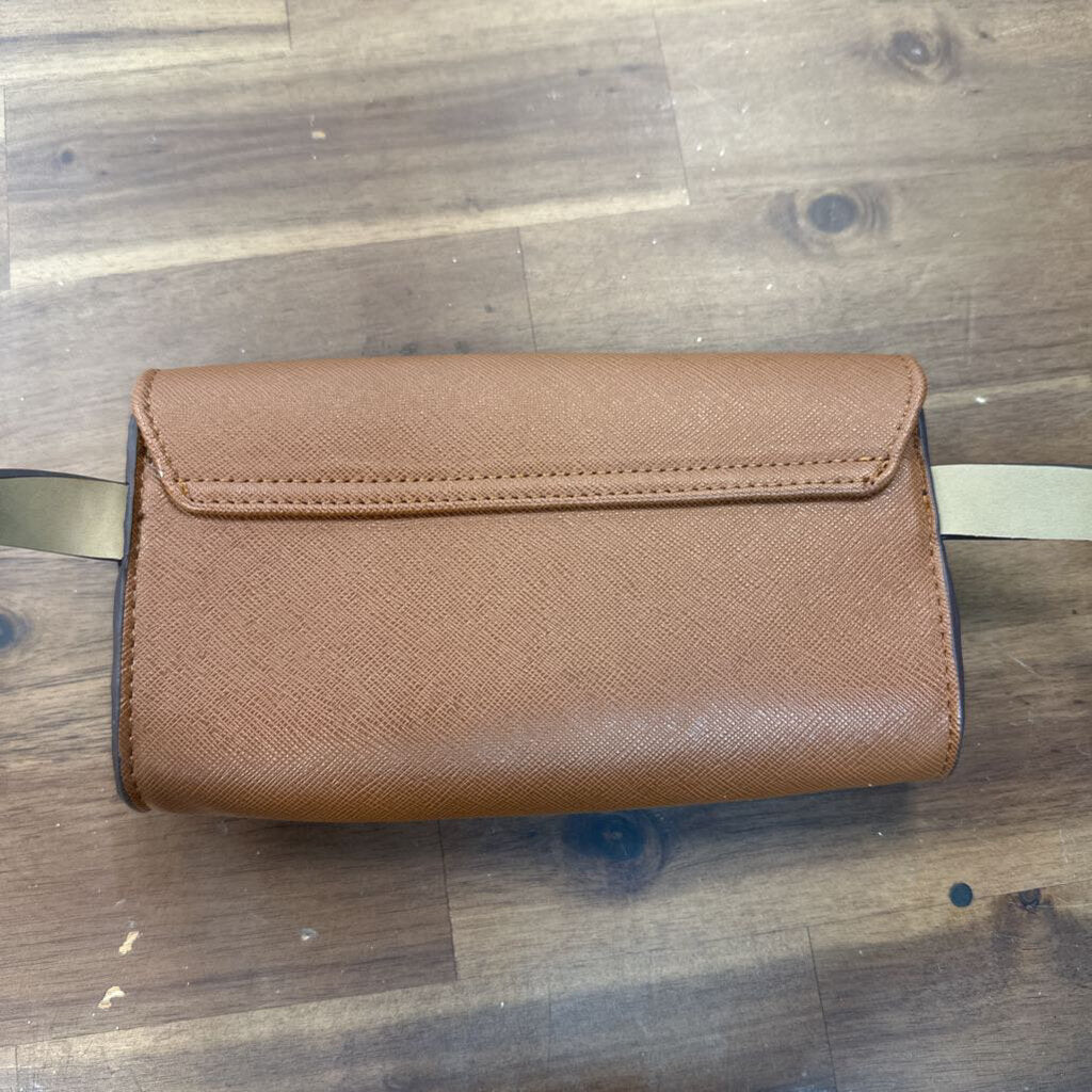 Michael Kors Brown Leather Belt Bag