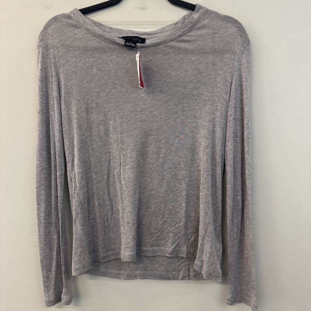 Sanctuary Grey Long Sleeve Top Small