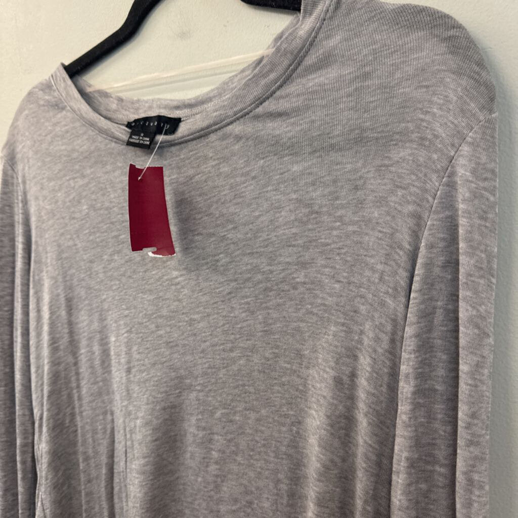 Sanctuary Grey Long Sleeve Top Small