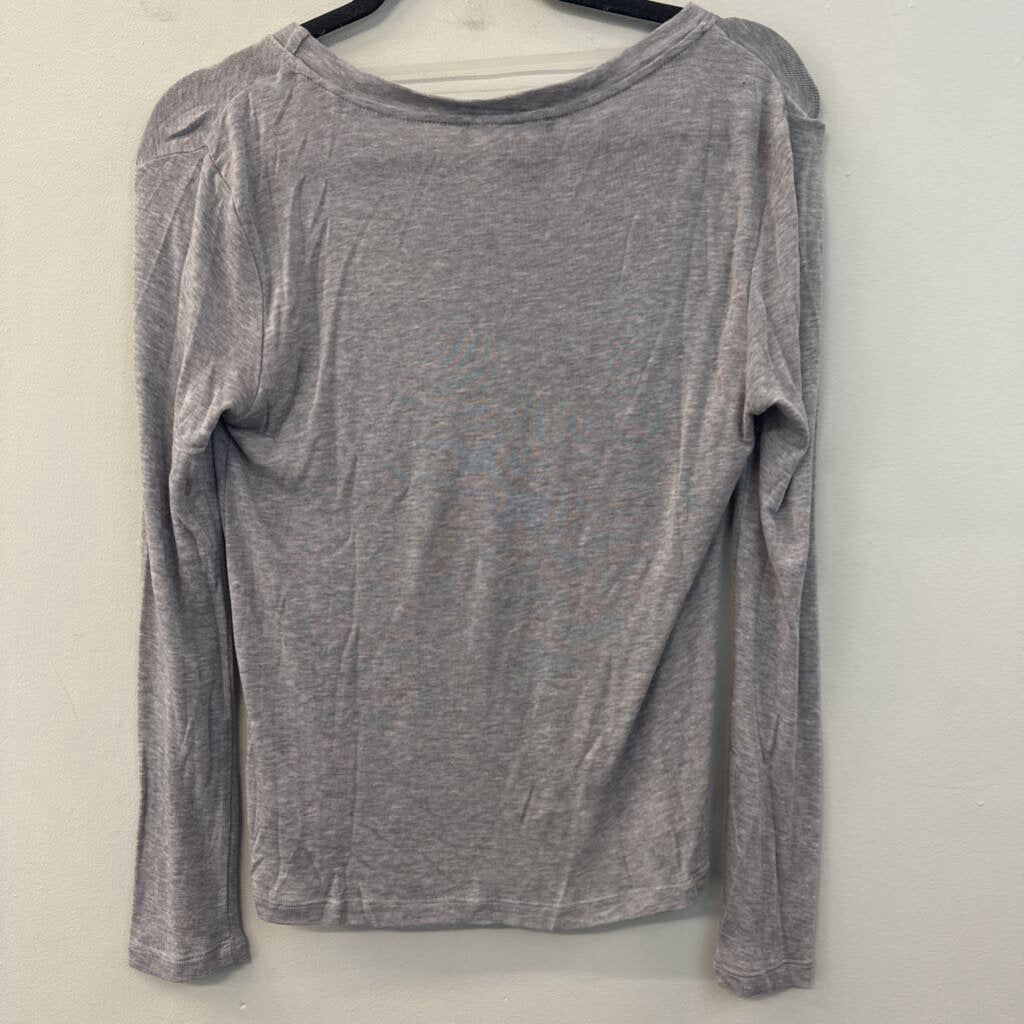 Sanctuary Grey Long Sleeve Top Small