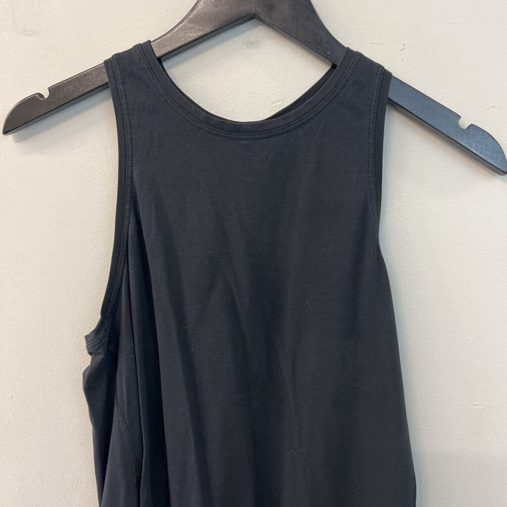Lululemon Black Open Back Tank Top Small