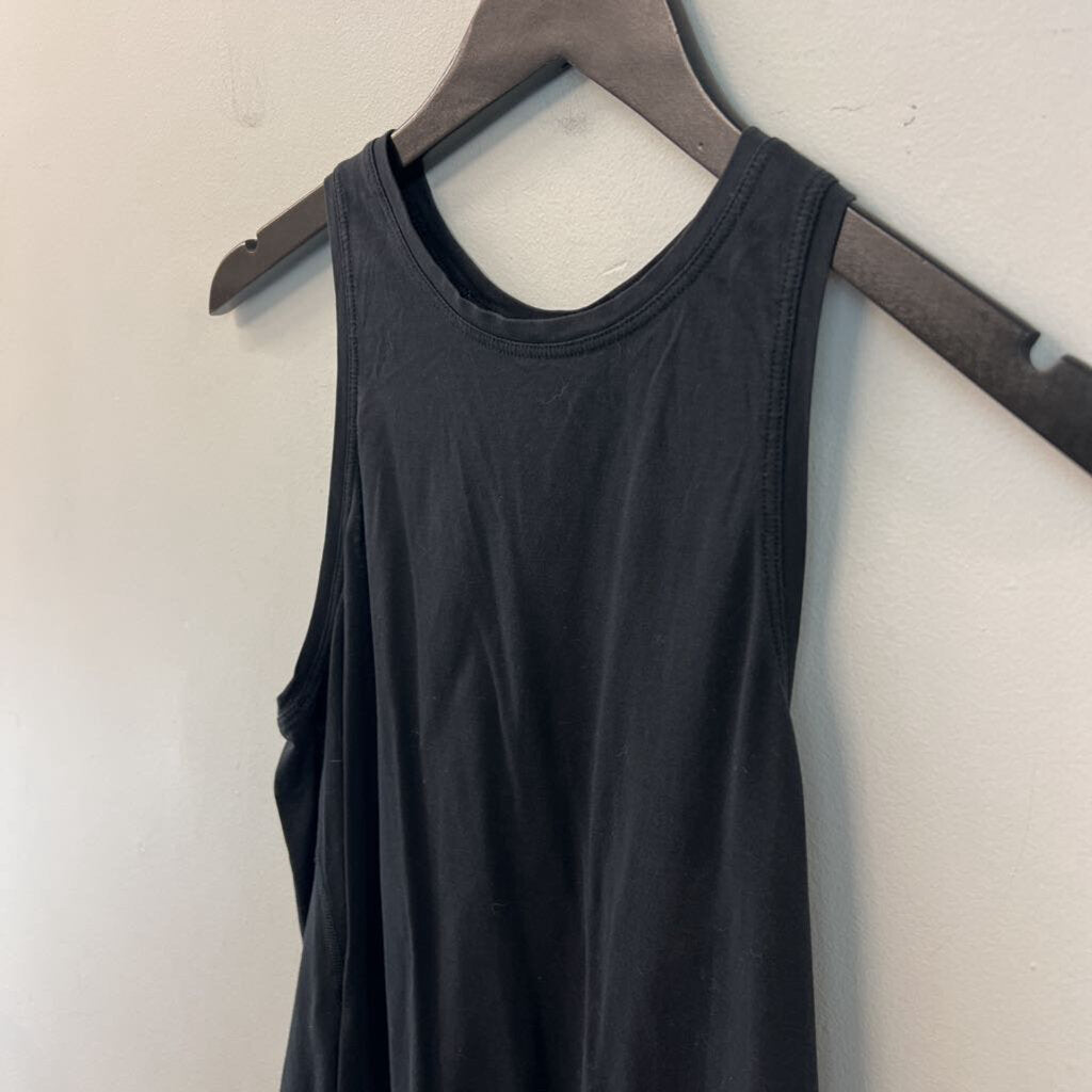 Lululemon Black Open Back Tank Top Small