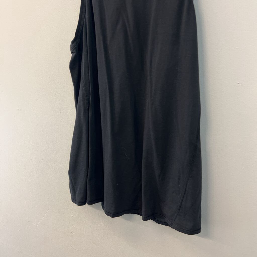 Lululemon Black Open Back Tank Top Small