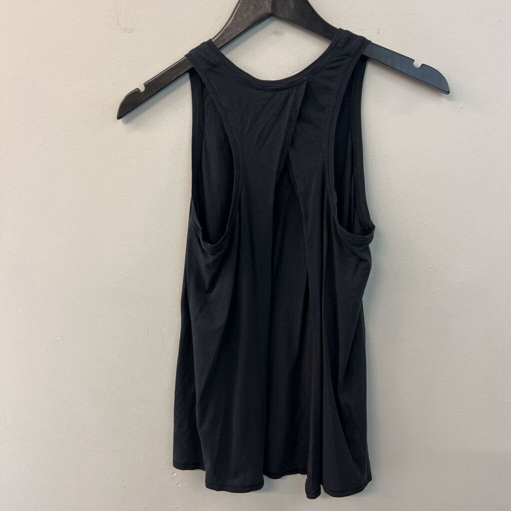 Lululemon Black Open Back Tank Top Small