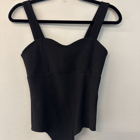 Abercrombie and Fitch Black Tank Bodysuit Small