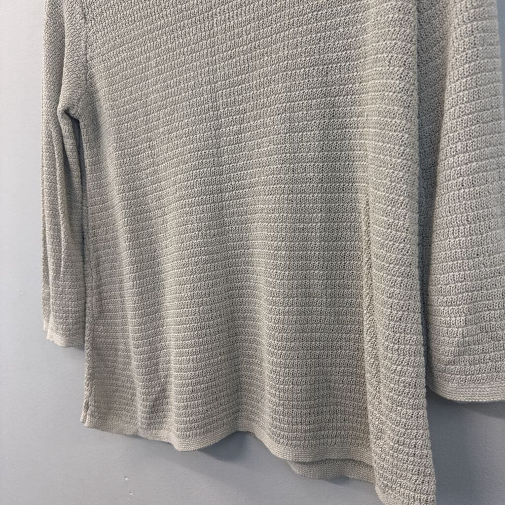 J Jill Beige Knit Sweater Top Small Petite