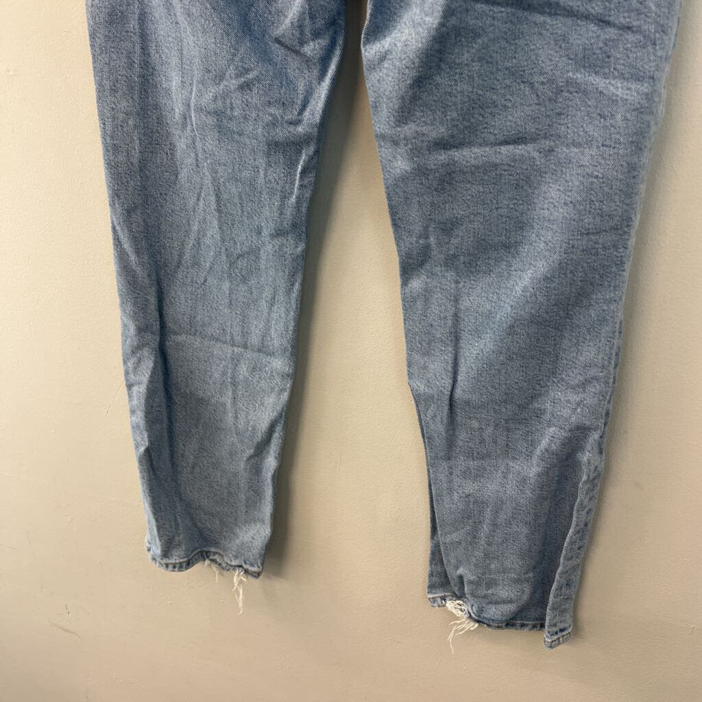 Agolde Light Wash Straight Leg Jeans 28