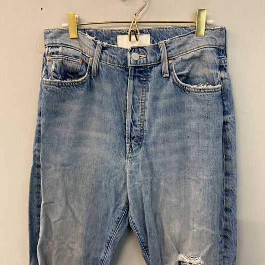 Mother Light Wash The Huffy Skimp Jeans 29