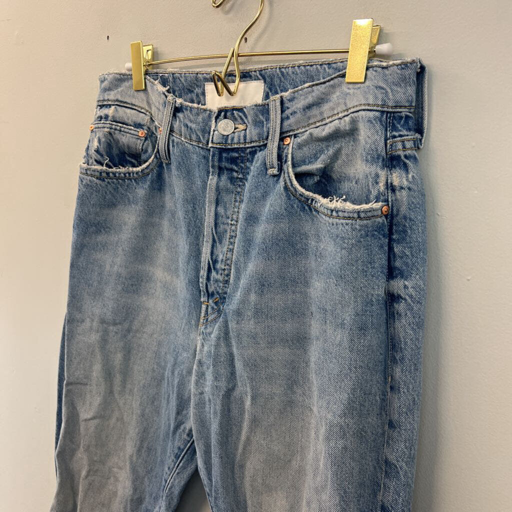 Mother Light Wash The Huffy Skimp Jeans 29