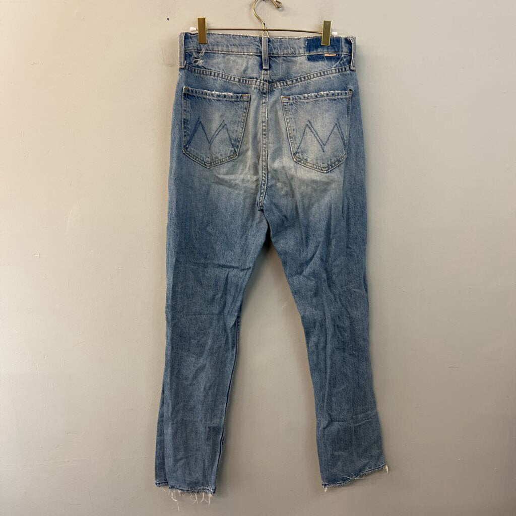 Mother Light Wash The Huffy Skimp Jeans 29