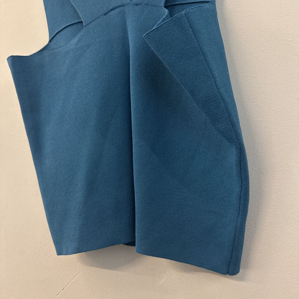 House of Harlow Blue Cropped Tank Top Medium