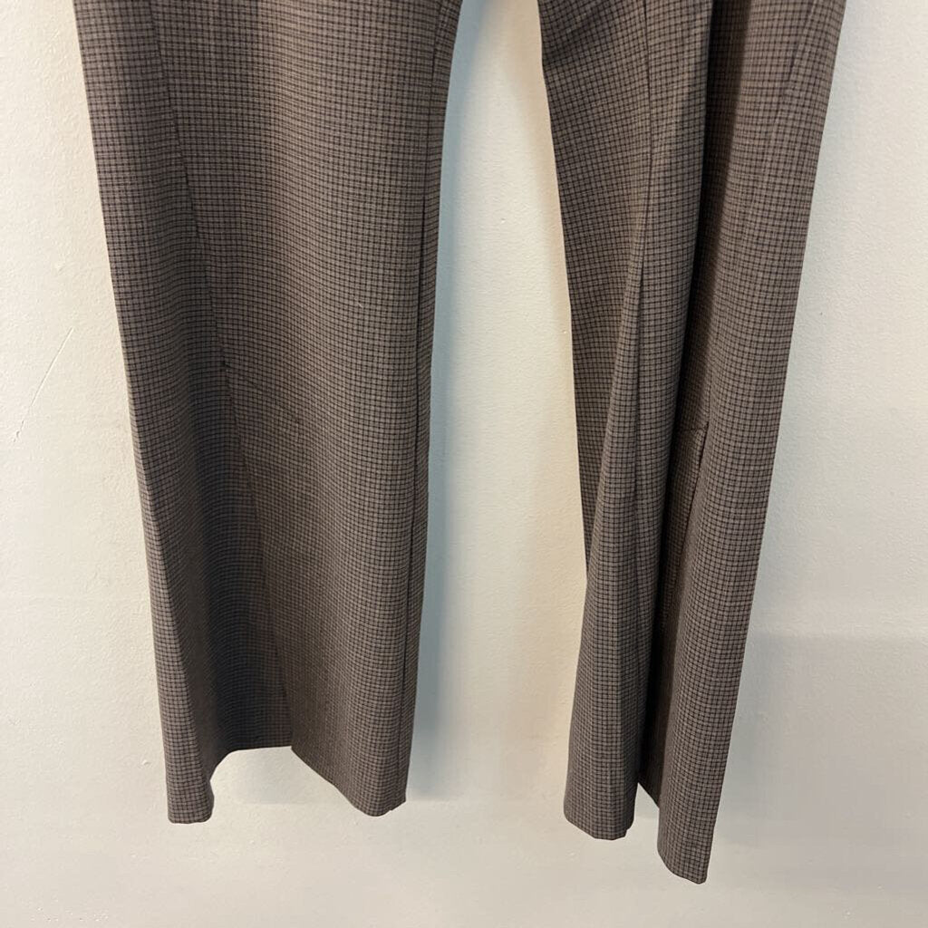 House of Harlow Brown/ Black Plaid Pants 6