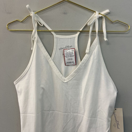 Universal Thread White V Neck Tank Bodysuit Medium