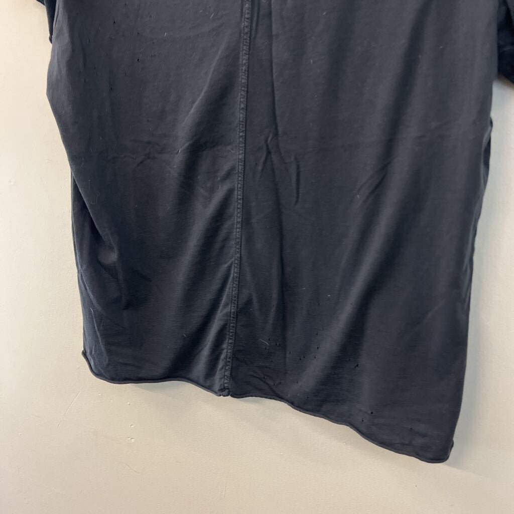 True Religion Black/ Yellow Short Sleeve Graphic Tee Large