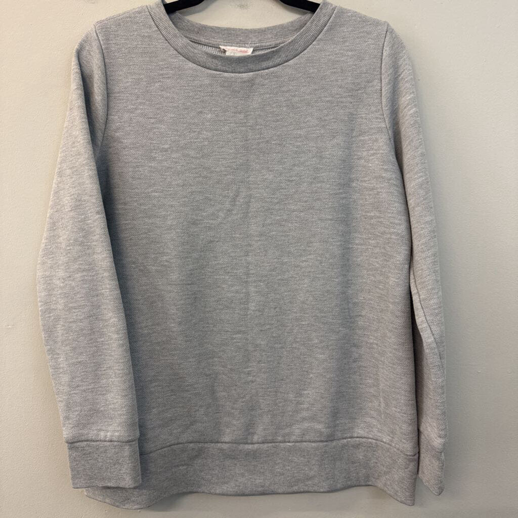 Ingrid and Isabel Grey MAMA Long Sleeve Graphic Pullover Large