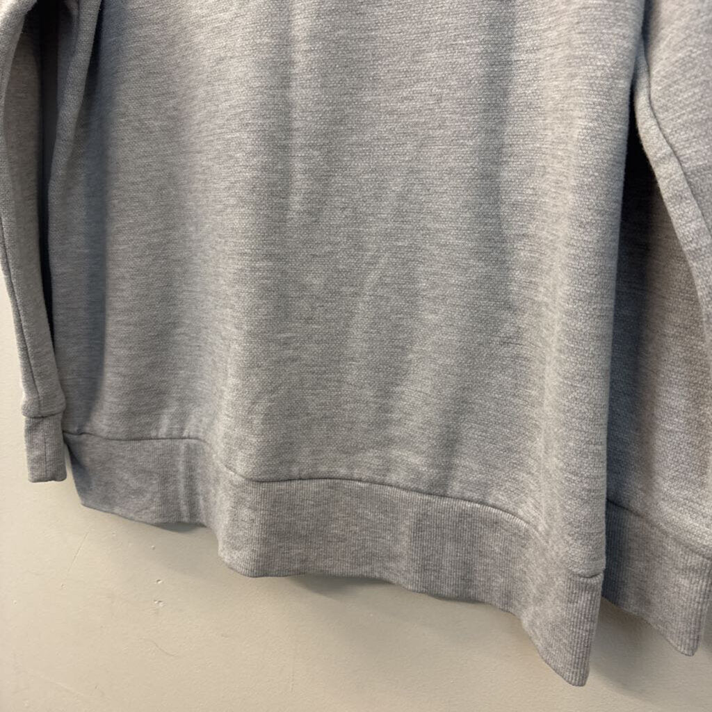 Ingrid and Isabel Grey MAMA Long Sleeve Graphic Pullover Large