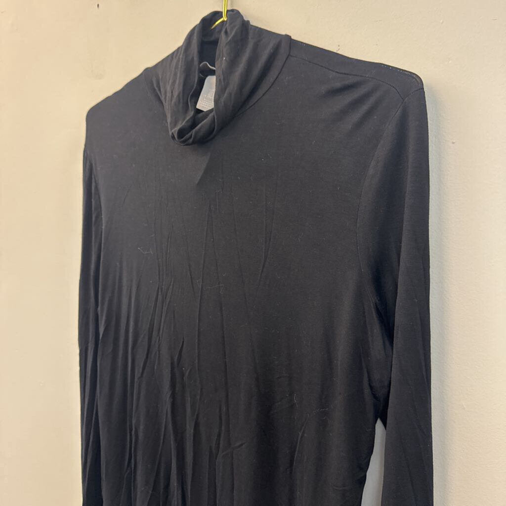 H&M Black Long Sleeve Turtleneck Top Large