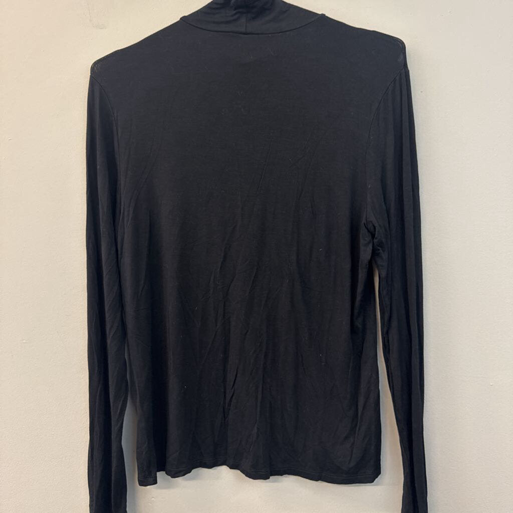 H&M Black Long Sleeve Turtleneck Top Large