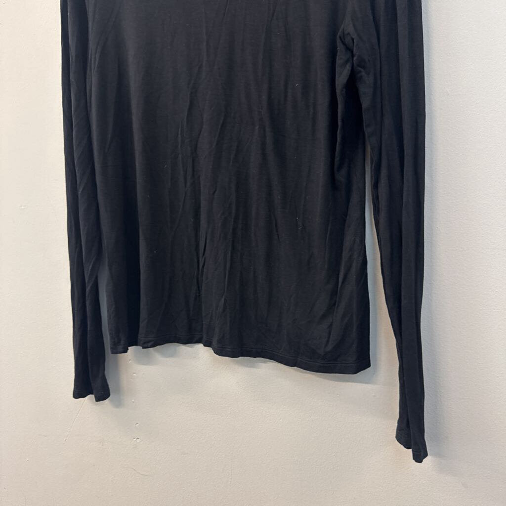 H&M Black Long Sleeve Turtleneck Top Large