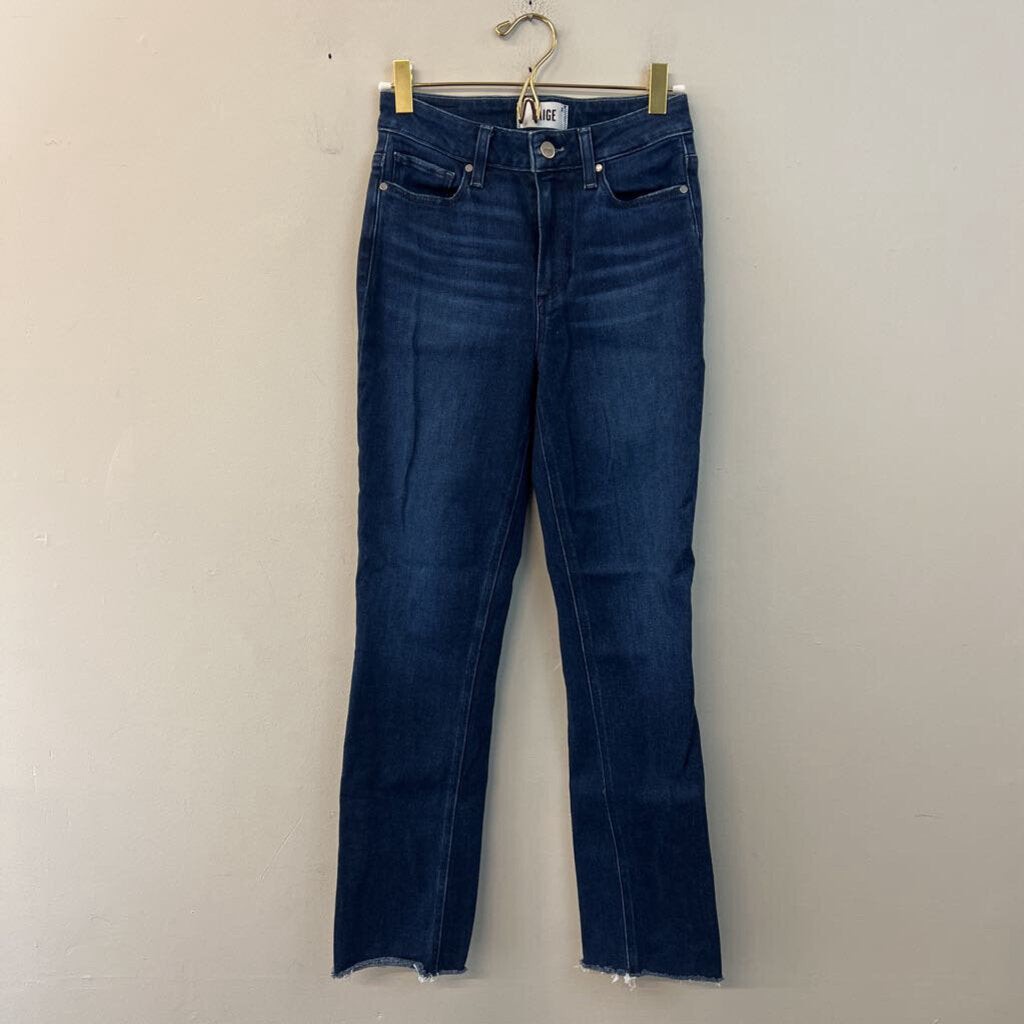 Paige Dark Wash Cindy Jeans 25