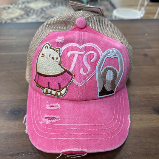 CC Pink/ Beige Taylor Swift Trucker Hat