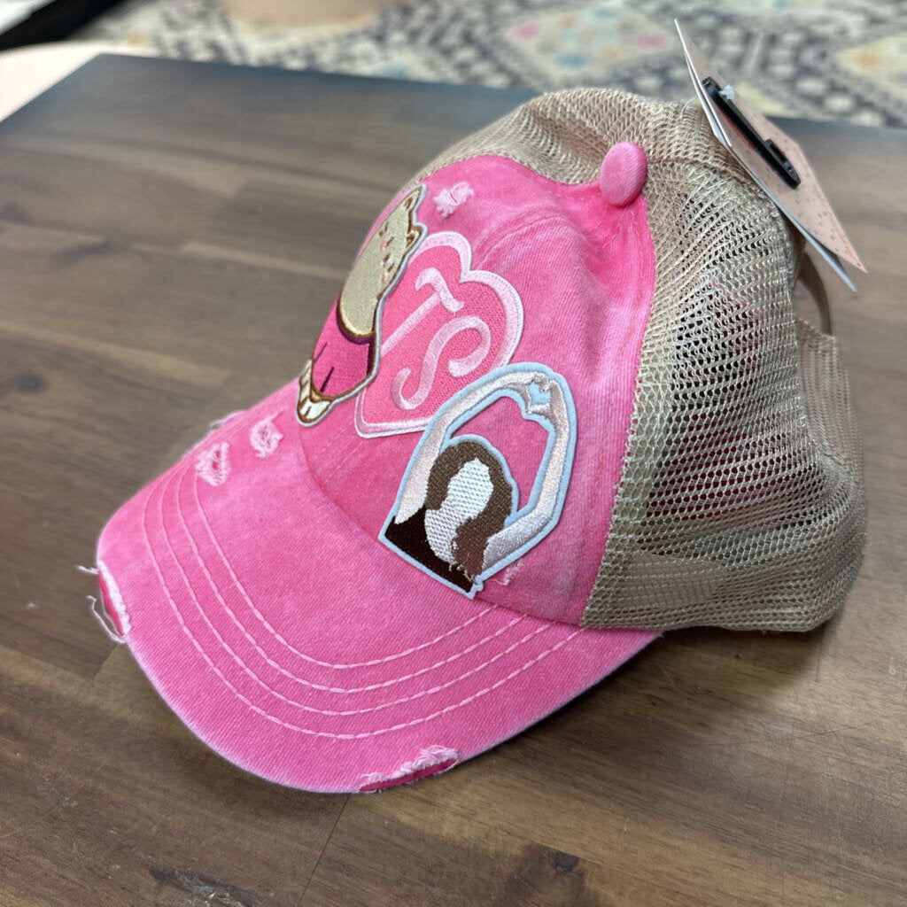 CC Pink/ Beige Taylor Swift Trucker Hat