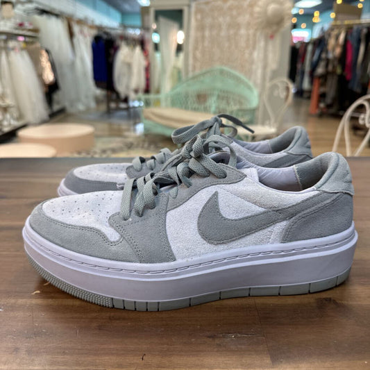 Nike Grey Air Jordan 1 Elevate Low Sneakers 10